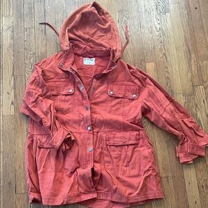 We The Free Terracotta Utility Jacket